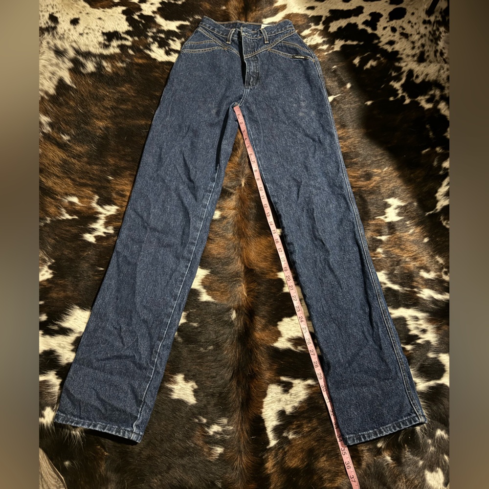 Rockies dark wash vintage women’s jeans fits like 23